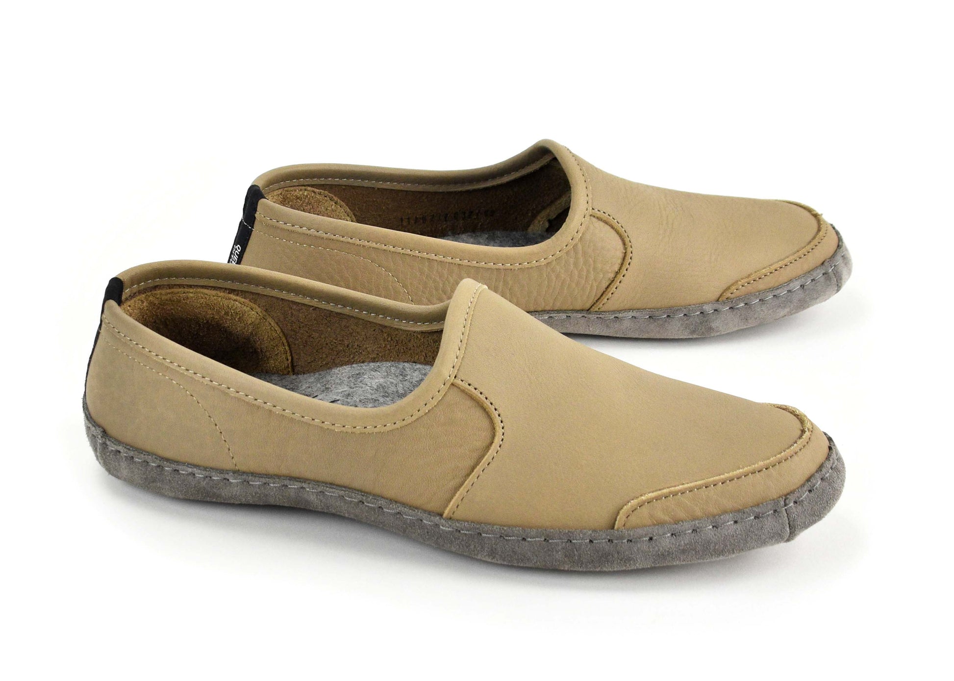 Vermont House Shoes®: Loafer - Stone by Queen City Footwear