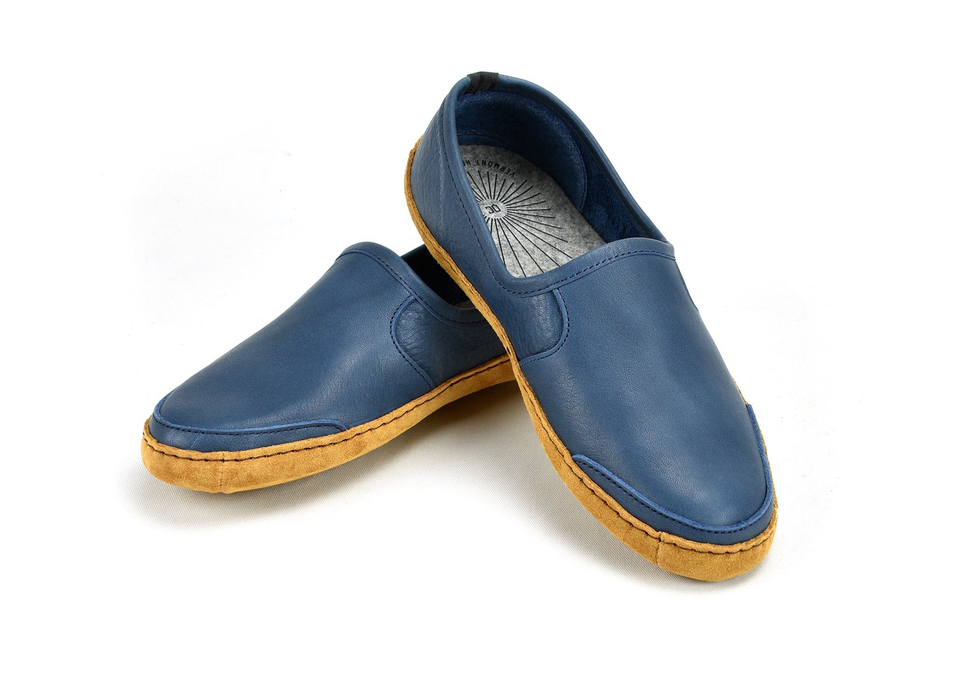 Vermont House Shoes®: Loafer - Cobalt by Queen City Footwear