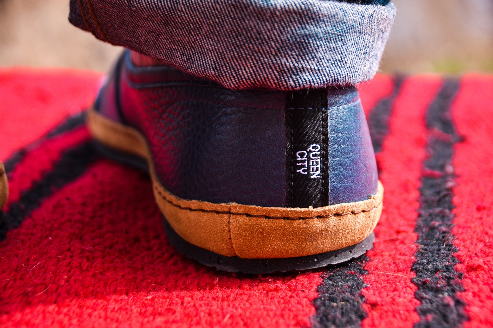 Vermont House Shoes®: Loafer - Cobalt by Queen City Footwear