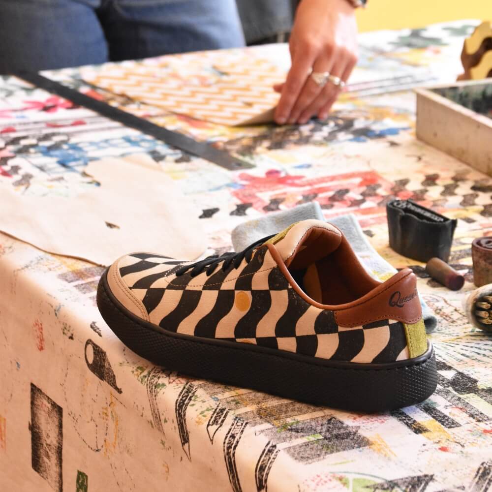 Hardwick x Beenanza 001 - Black/Beige by Queen City Footwear