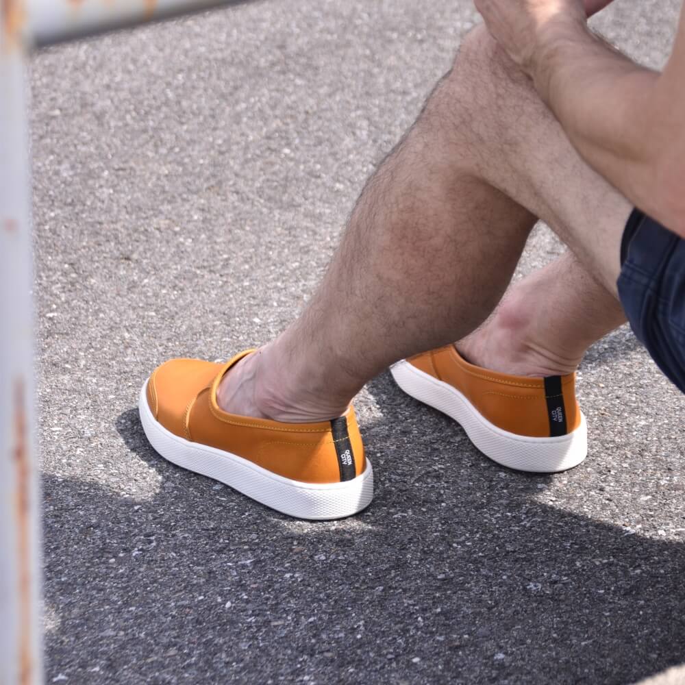 Elmore Low - Mango Veg-Tan by Queen City Footwear