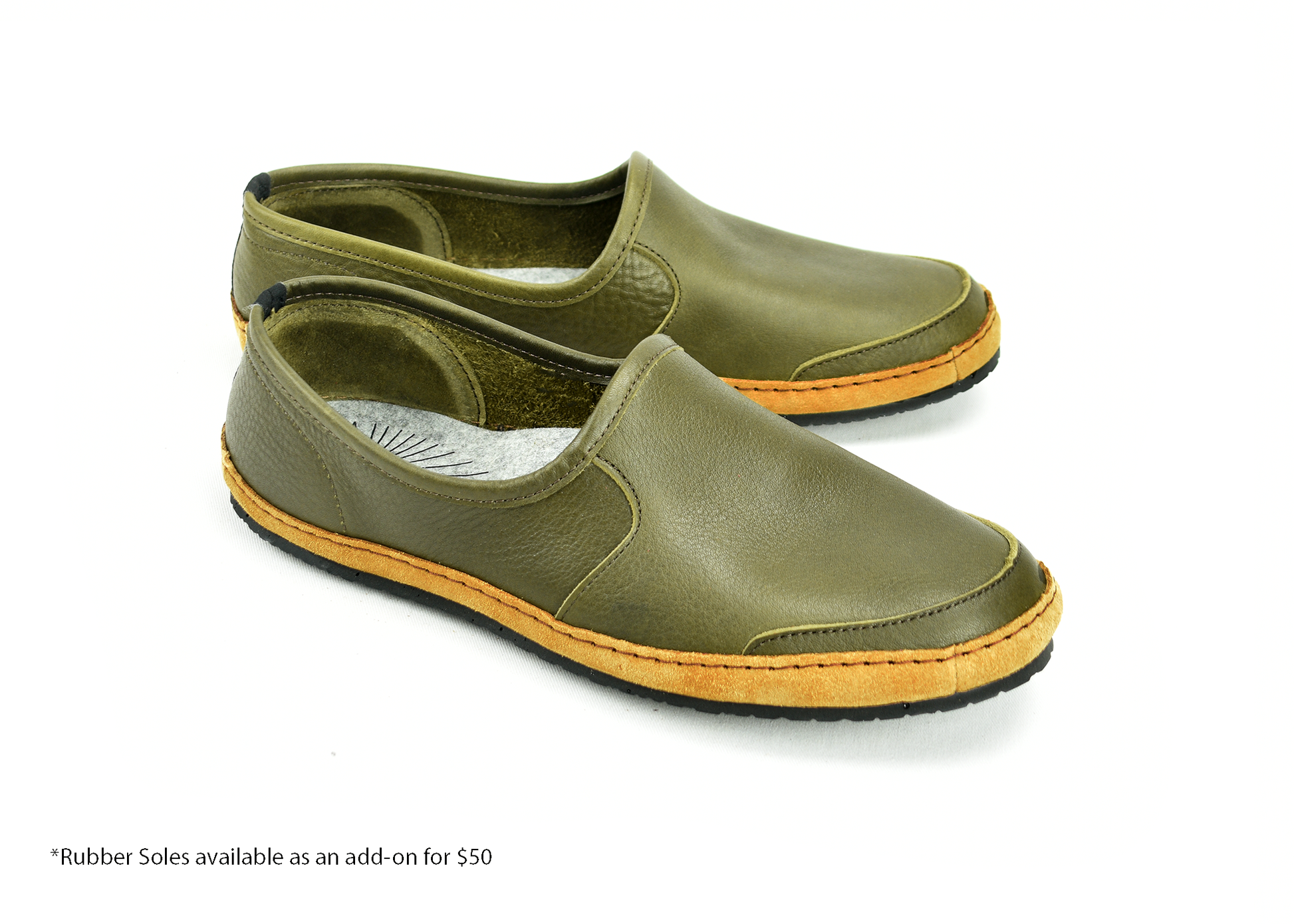 Vermont House Shoes®: Loafer - Olive by Queen City Footwear