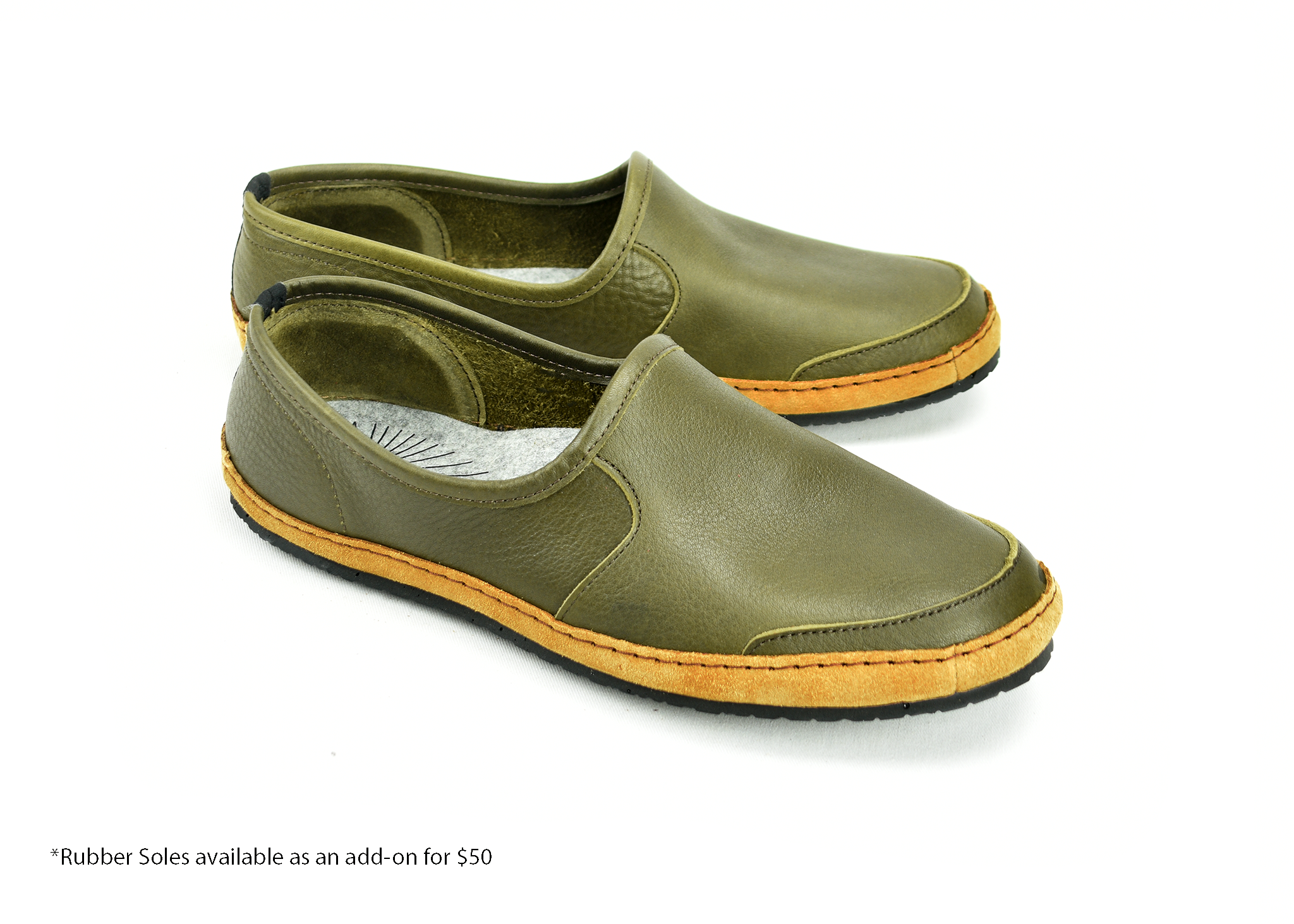Vermont House Shoes®: Loafer - Olive by Queen City Footwear