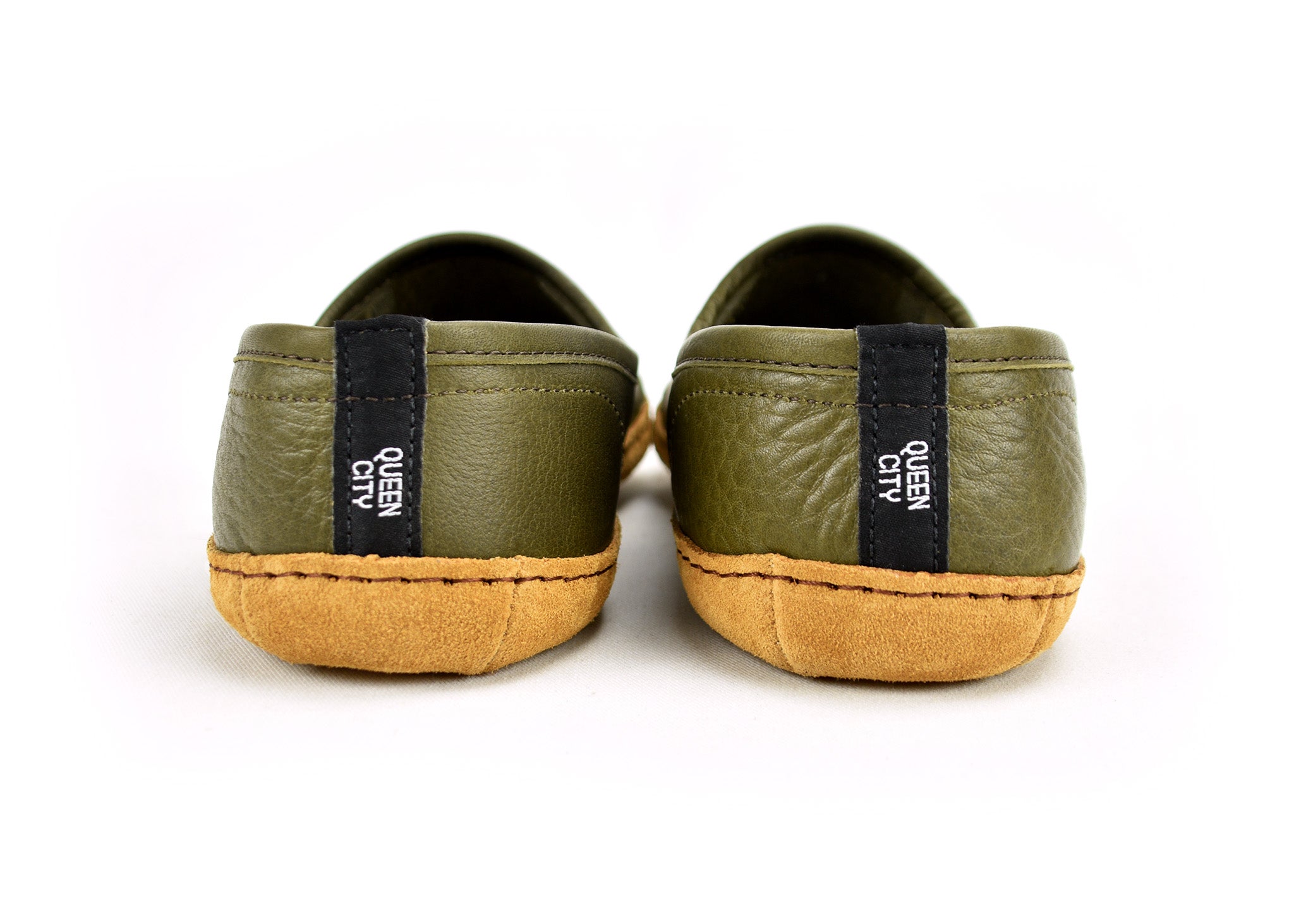 Vermont House Shoes®: Loafer - Olive by Queen City Footwear