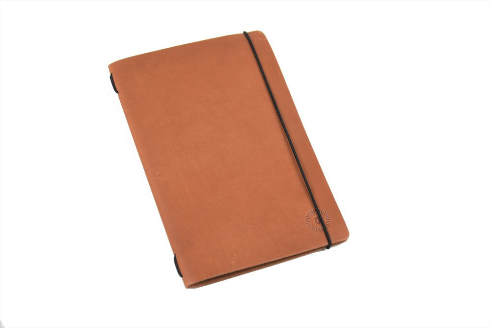 Leather Dragonfly Journal Cover by Queen City Footwear