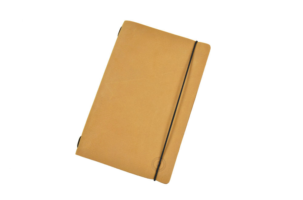 Leather Dragonfly Journal Cover by Queen City Footwear