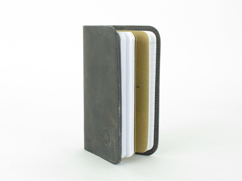 Leather Field Notes Cover by Queen City Footwear