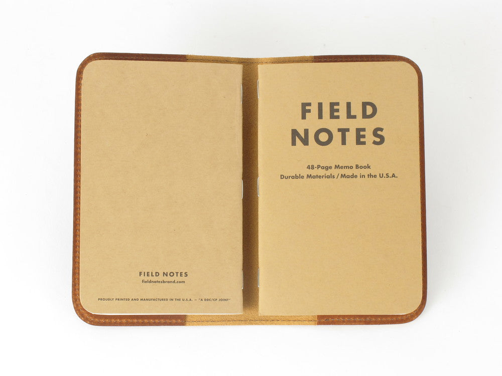 Leather Field Notes Cover by Queen City Footwear