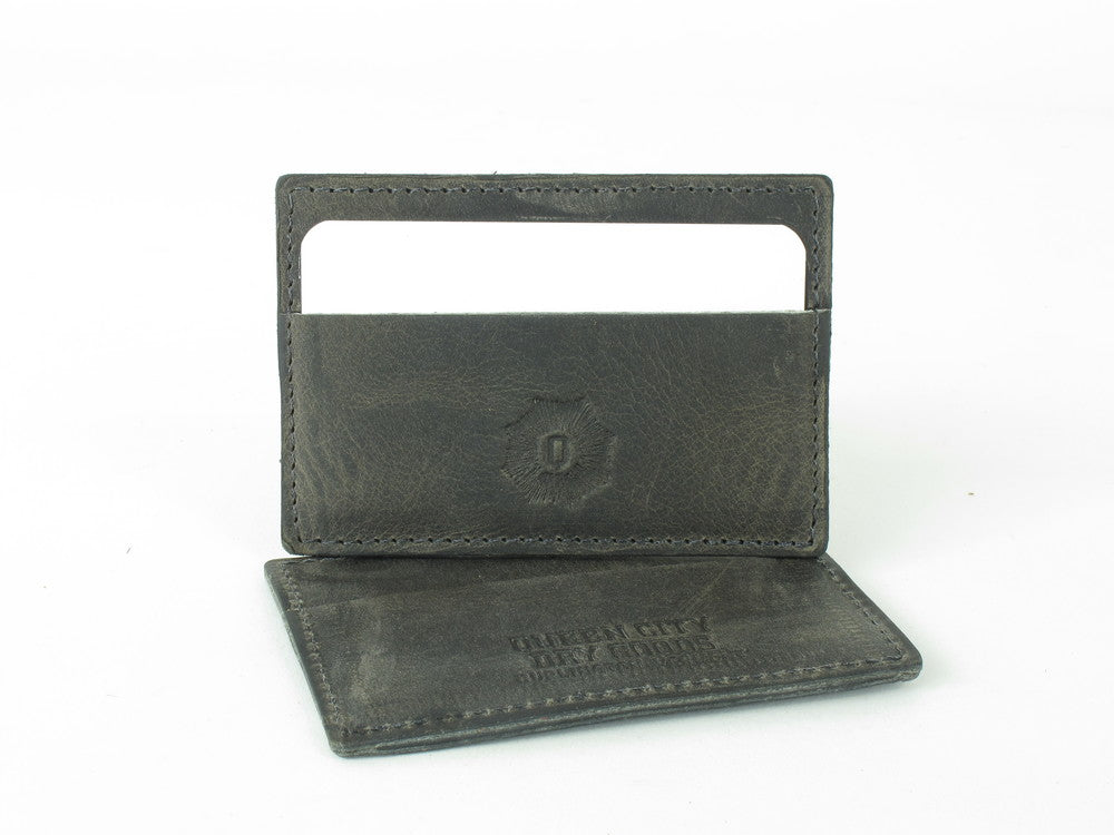 Leather Card Case - Horizontal by Queen City Footwear