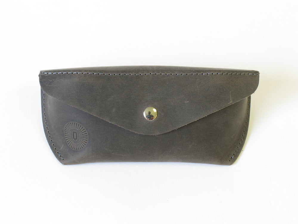 Leather Sunglasses Case by Queen City Footwear