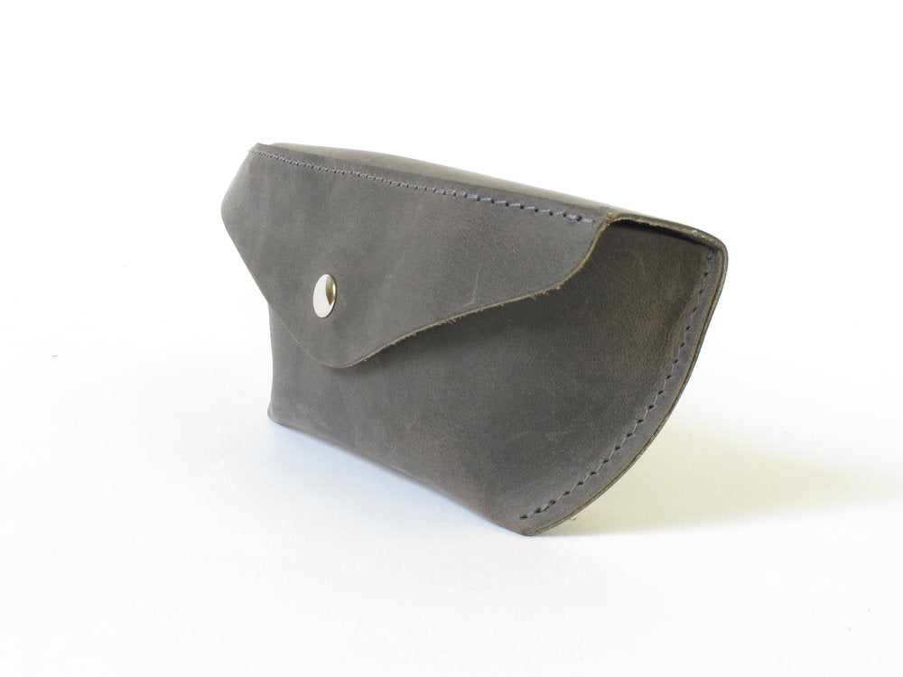 Leather Sunglasses Case by Queen City Footwear