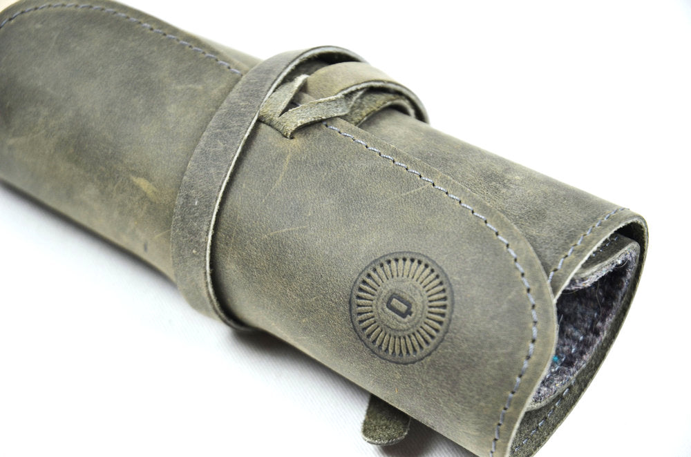 Leather Tool & Accessory Roll by Queen City Footwear