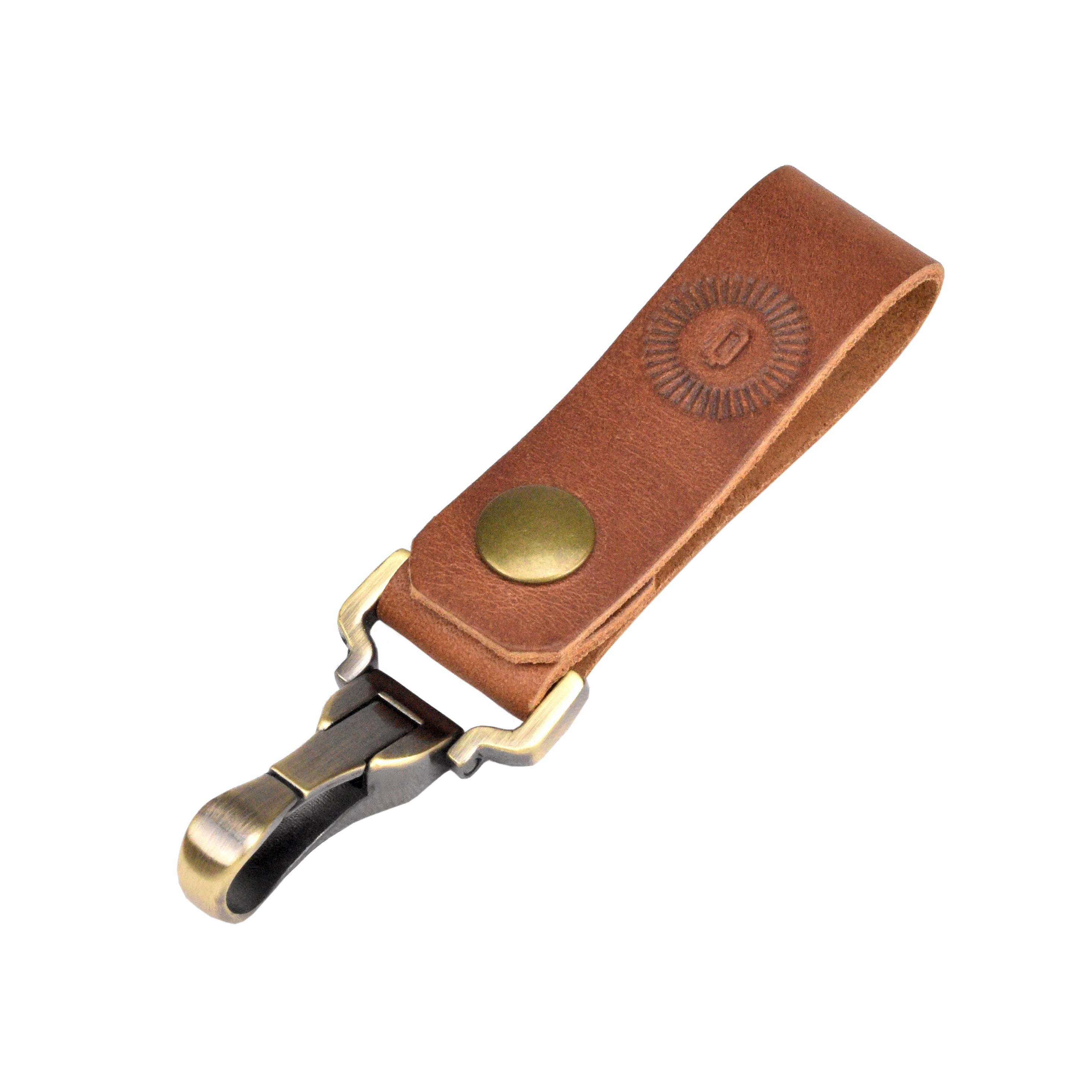 Leather Key Fob by Queen City Footwear