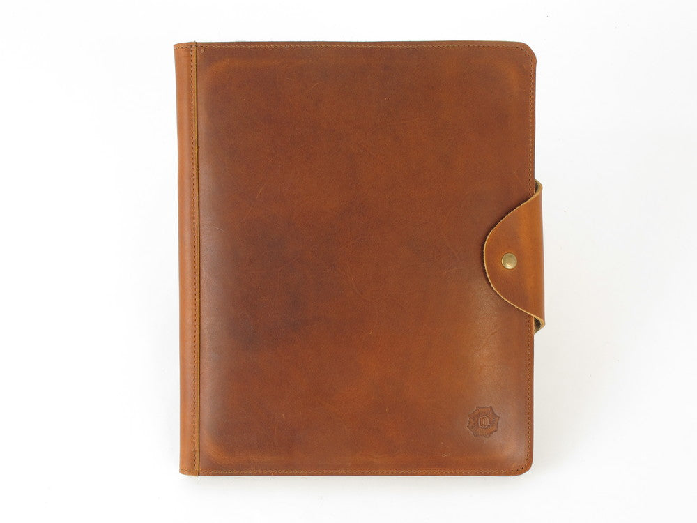Leather iPad Folio by Queen City Footwear