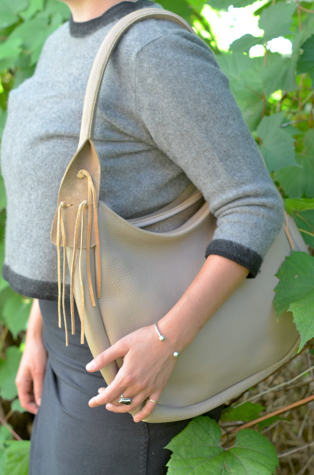 Women's Vagabond Hobo Bag by Queen City Footwear