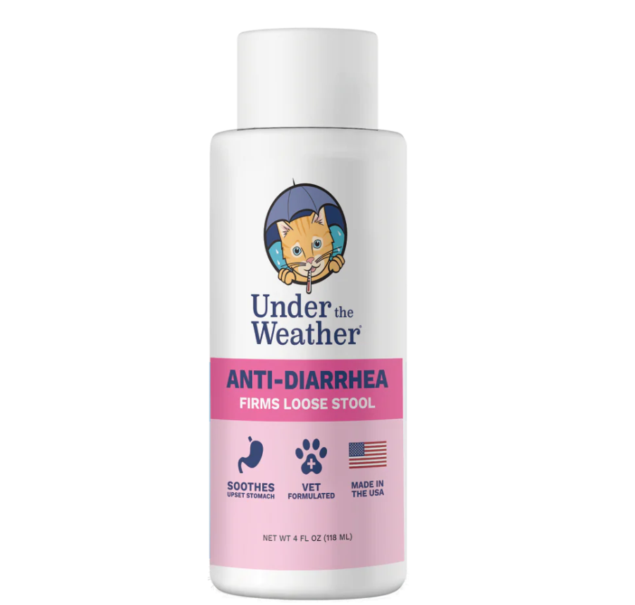 Under The Weather Anti-diarrhea Liquid Cat 4oz by Pet Food Warehouse