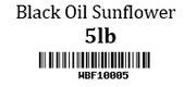 Black Oil Sunflower Bird Seed 5lb by Pet Food Warehouse