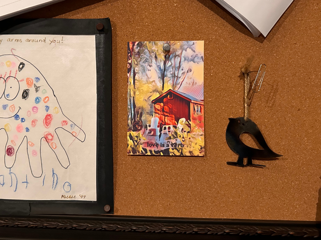 "Love is a Verb" Postcards by Do Love Collective