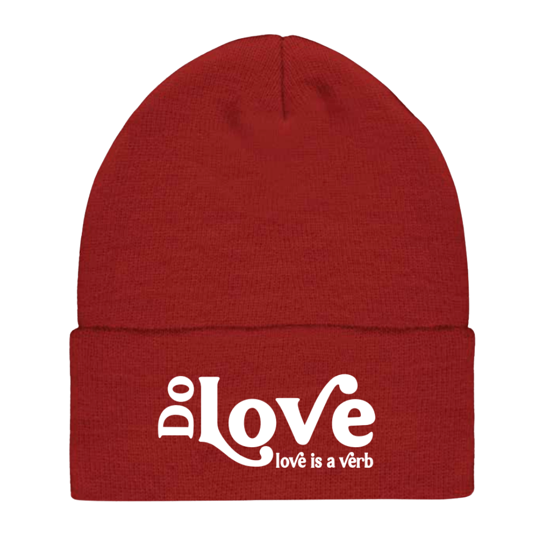 Do Love Red Beanie by Do Love Collective