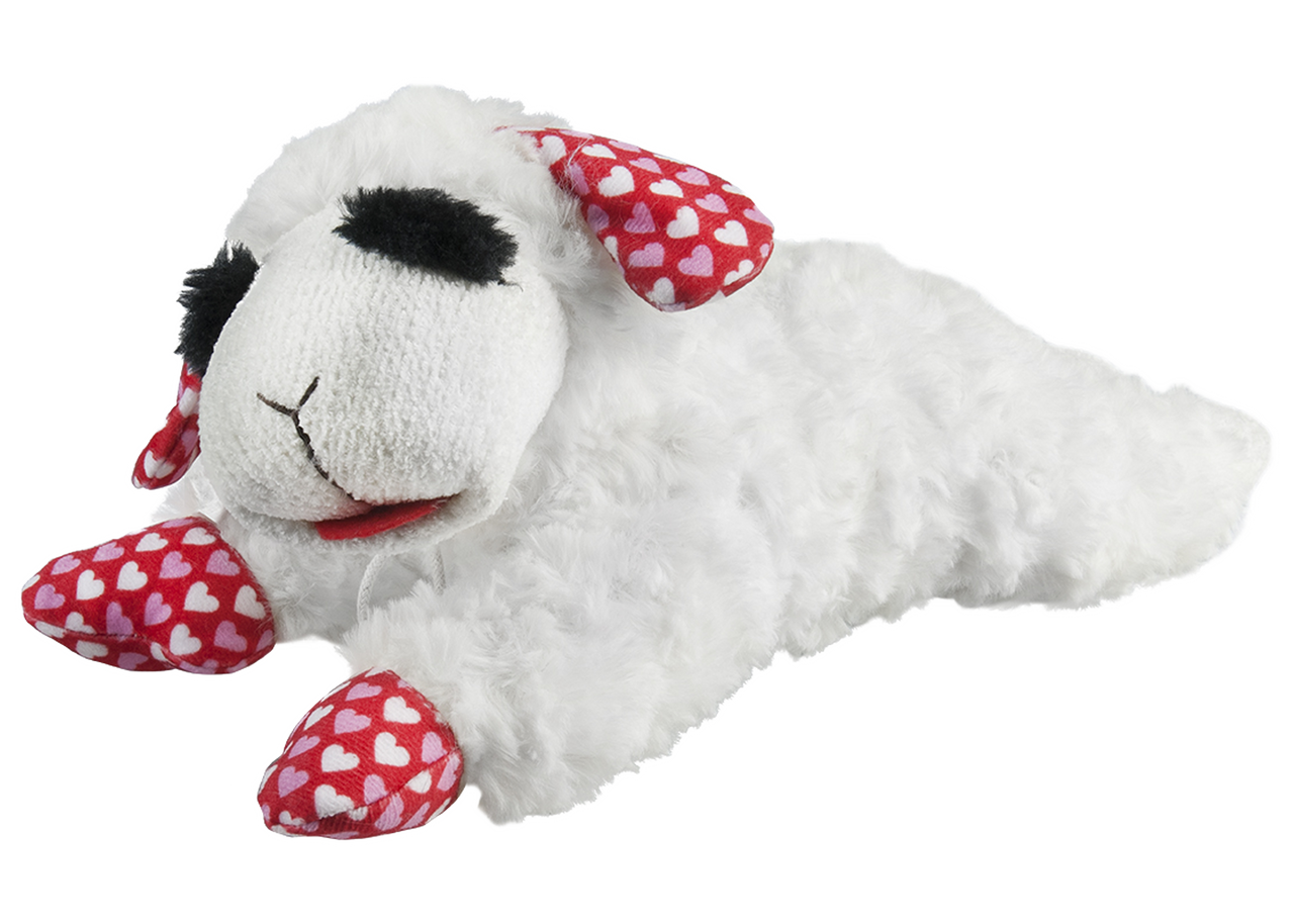 Multipet Lamb Chop Valentine's 10.5" by Pet Food Warehouse