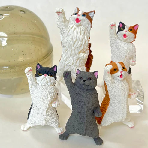 Gashapon Capsule For All Ages Nyaoo Cheer Cats (Sold As An Individual Capsule) by Homeportonline