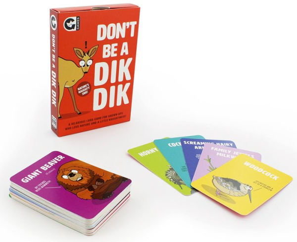 Card Game Don't Be A Dik Dik by Homeportonline