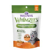Whimzees Cat Dental Treats Chicken 4.5oz by Pet Food Warehouse