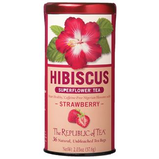 Hibiscus Strawberry Tea Bags by Kiss the Cook
