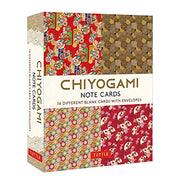 Chiyogami Japanese, 16 Note Cards: 16 Different Bl