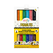 Ooly x Peanuts Double Ended Brush & Stamp Markers by Homeportonline