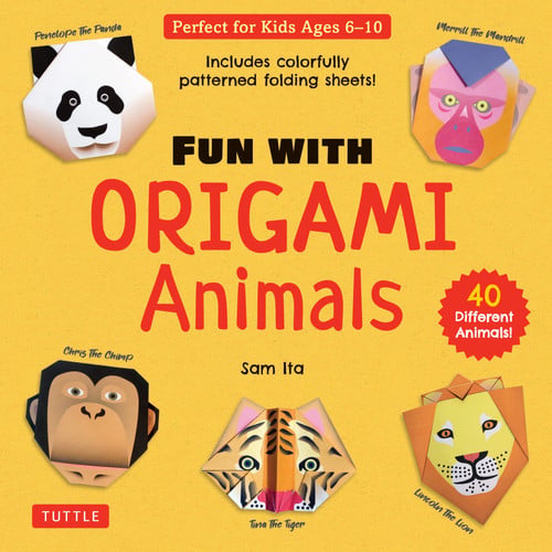 Fun with Origami Animals Kit 40 Different Animals
