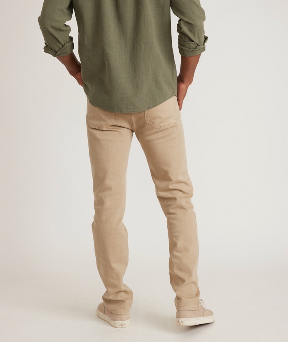 Marine Layer 5 Pocket Pant Slim Fit - Khaki