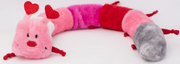 Zippy Paws Valentine's Deluxe Caterpillar by Pet Food Warehouse
