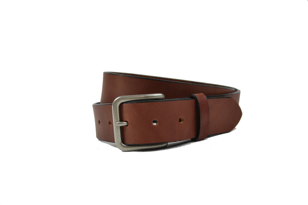 Men's Leather Belt Size 38 by Queen City Footwear