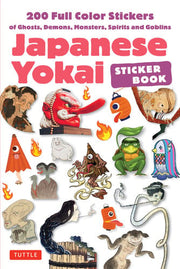 Japanese Yokai Sticker Book: 200 Removable Sticker