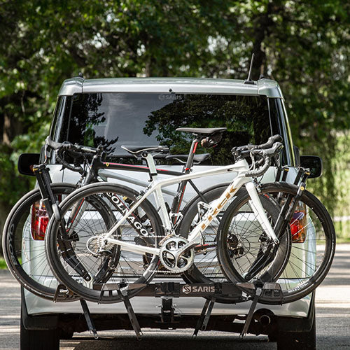 Saris SuperClamp EX 4 Bike Platform Hitch Bicycle Rack by Rack Warehouse