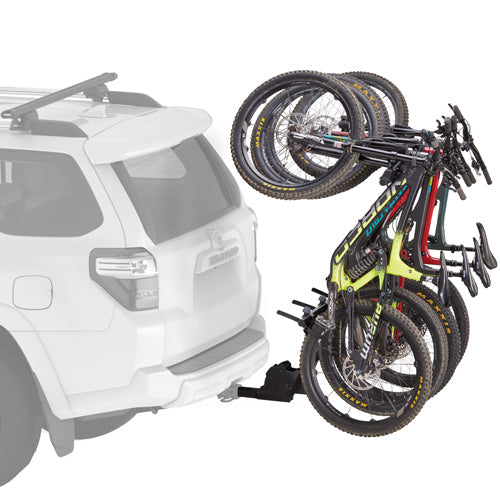Yakima HangOver Vertical Mountain Bike Hitch Rack by Rack Warehouse