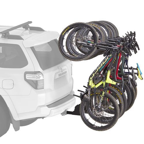Yakima HangOver Vertical Mountain Bike Hitch Rack by Rack Warehouse