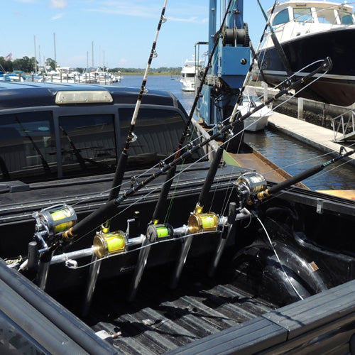 Portarod Offshore 5 Fishing Rod Truck Bed Rack by Rack Warehouse
