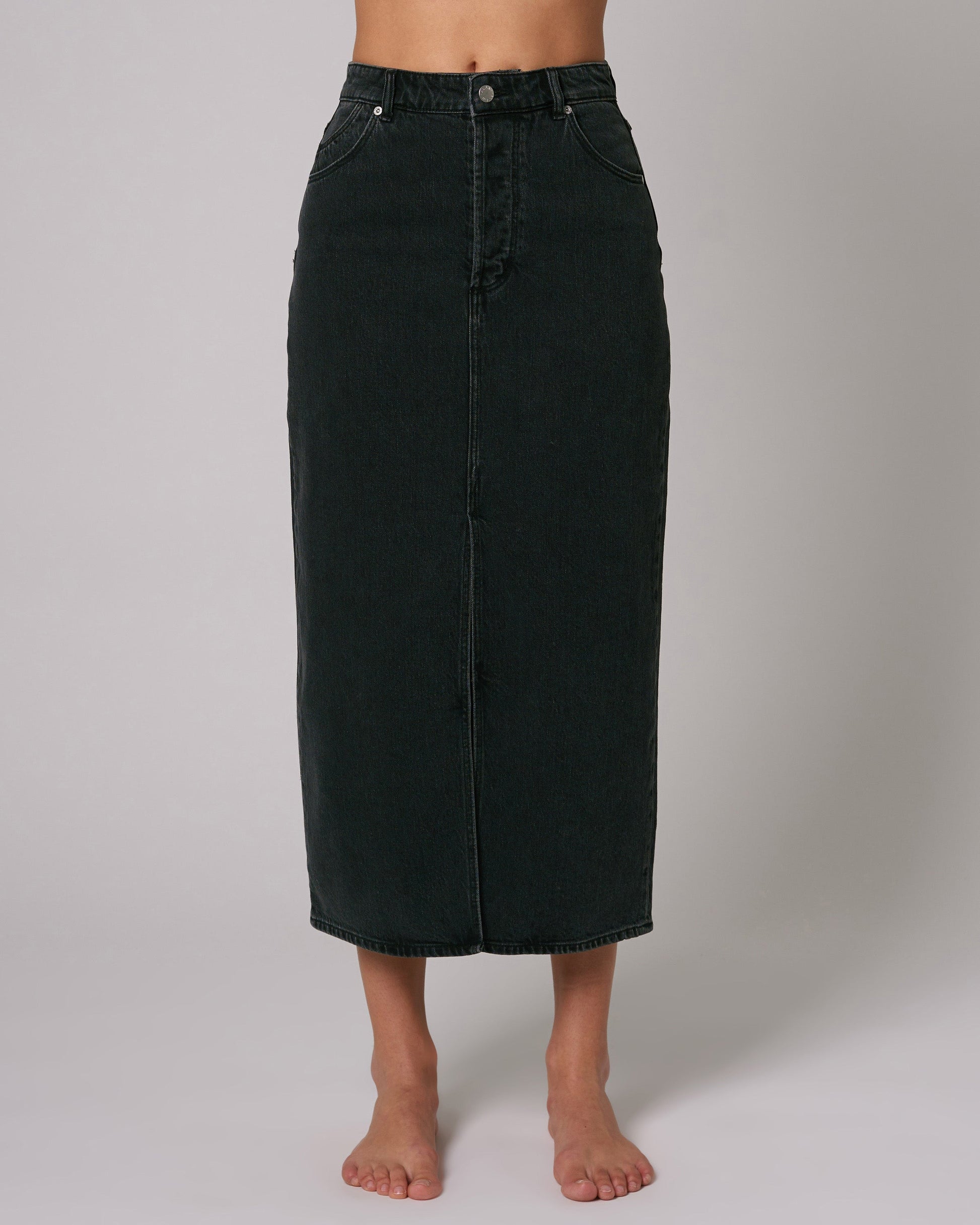Rolla's Chicago Skirt - Ash Black by Harbour Thread