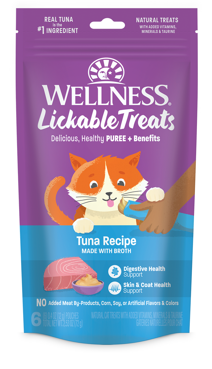 Wellness Lickable Treat Tuna 2.5oz by Pet Food Warehouse