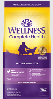 Wellness Complete Health Age Advantage Chicken & Barley Dog Food 26lb by Pet Food Warehouse