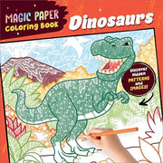 Magic Paper Coloring Book: Dinosaurs