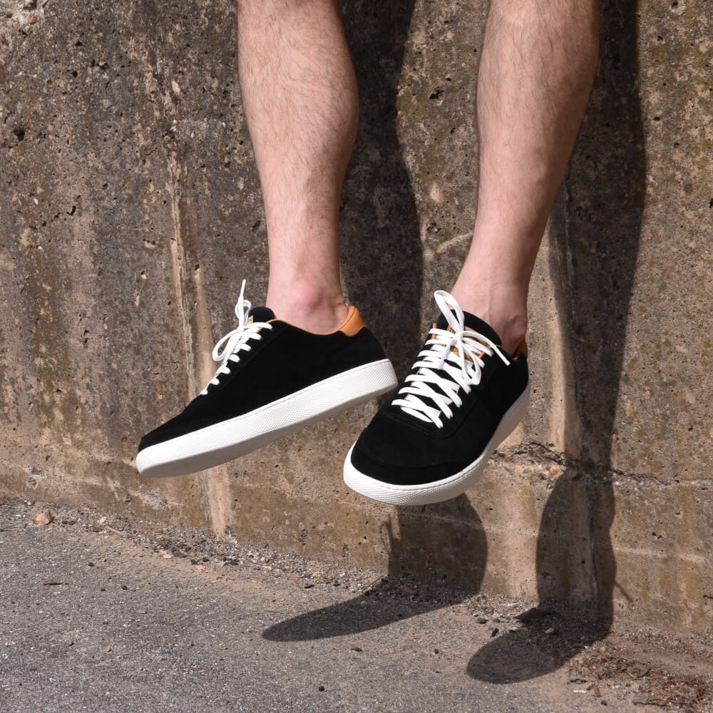 Hardwick 002 - Black/Tan by Queen City Footwear