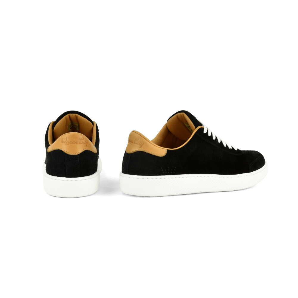 Hardwick 002 - Black/Tan by Queen City Footwear