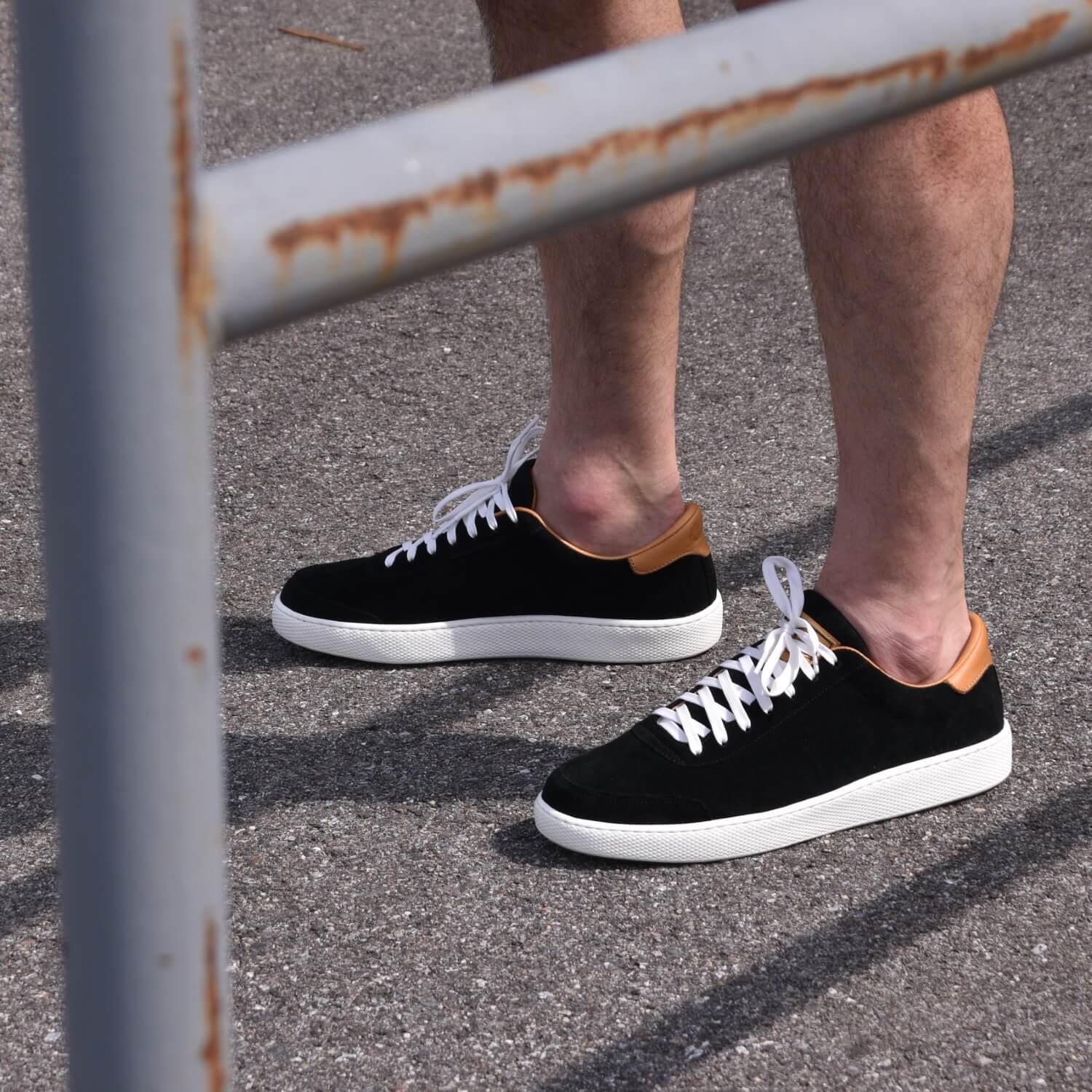 Hardwick 002 - Black/Tan by Queen City Footwear