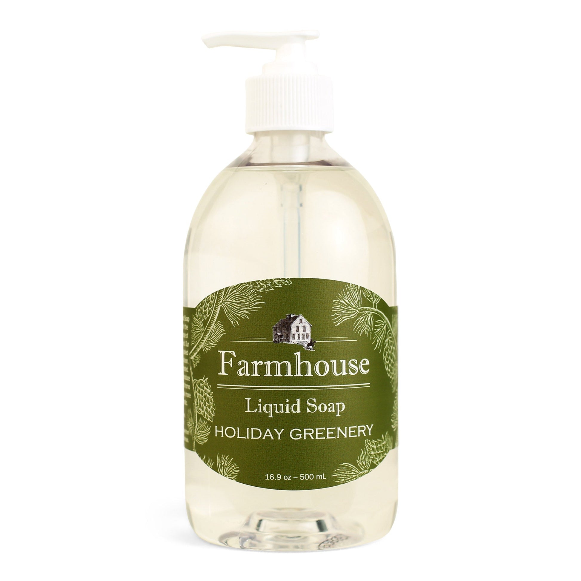 Liquid Soap - 16.9oz - Holiday Greenery by Homeportonline