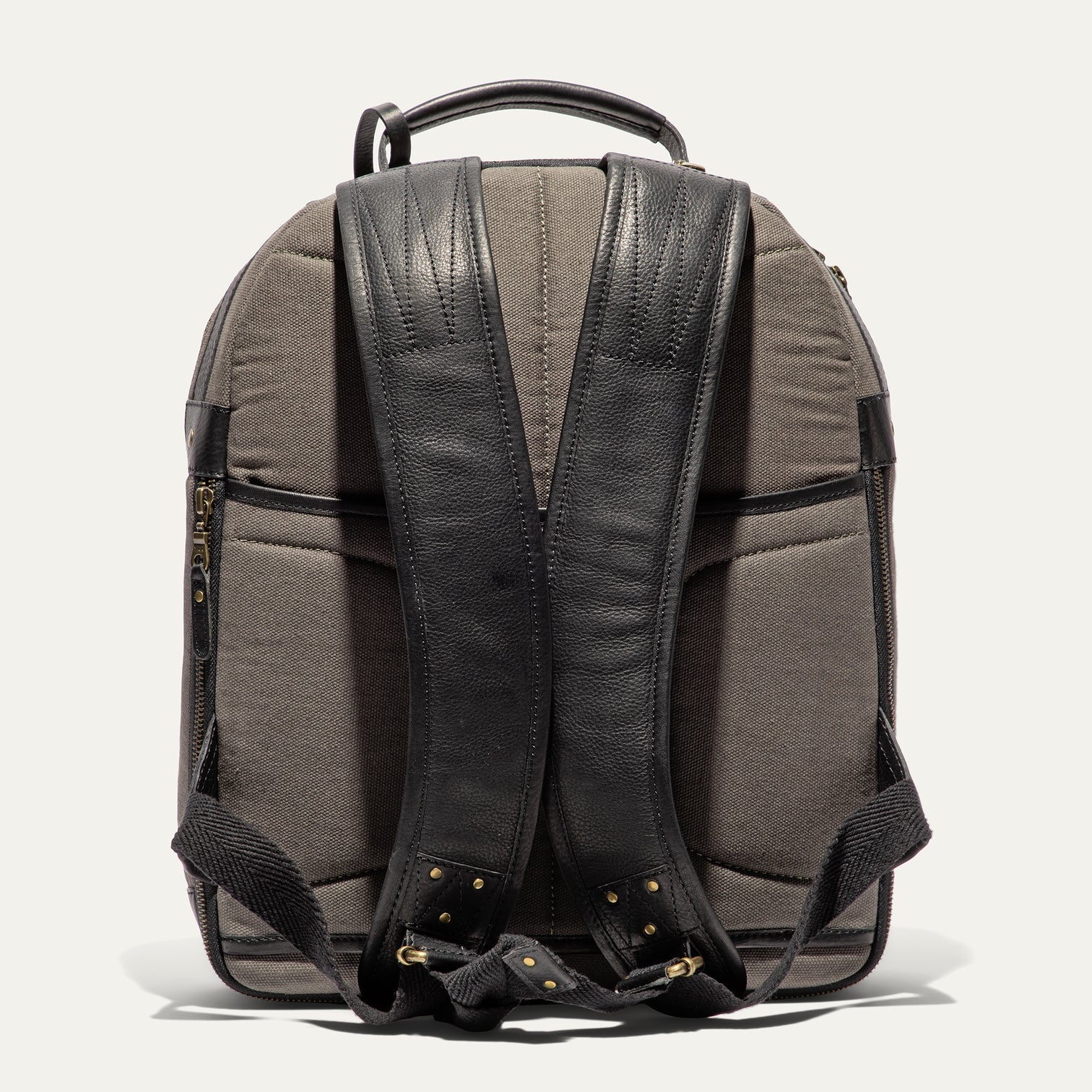 Will Leather Goods Commuter Collection Backpack - Charcoal/Black by Harbour Thread