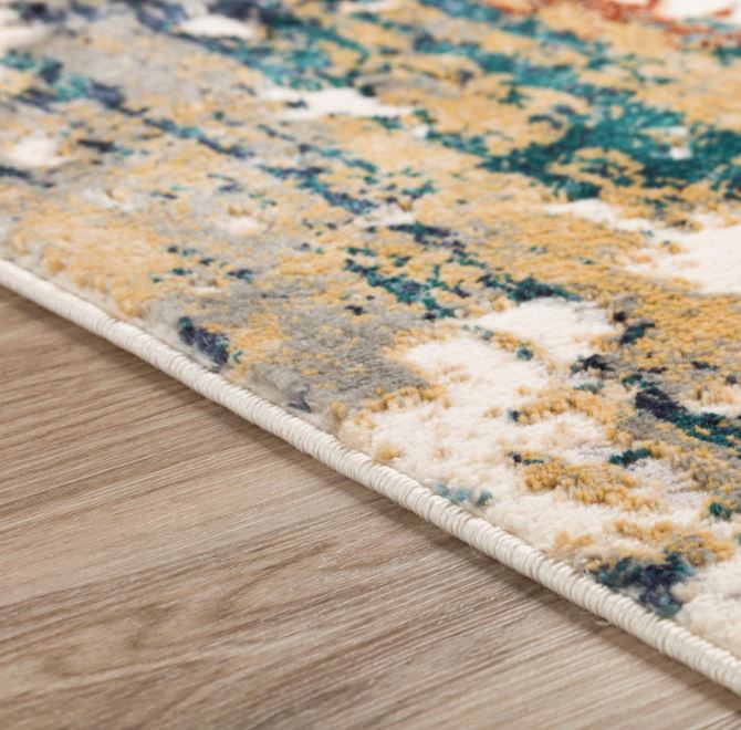 Karma Rug Multi 5'1" X 7'5" by Homeportonline