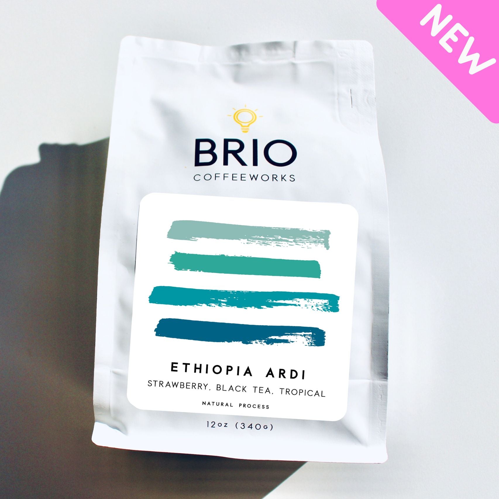Ethiopia Sidama Ardi Coffee - 12 oz. by Brio Coffeeworks